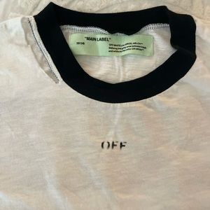 OffWhite “MAIN LABEL” Mens T shirt